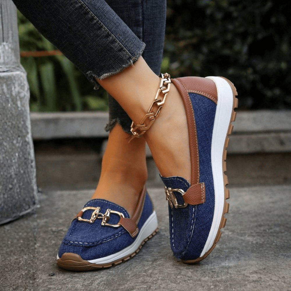 Blair | Damen-Loafer mit Schnalle zum Hineinschlüpfen