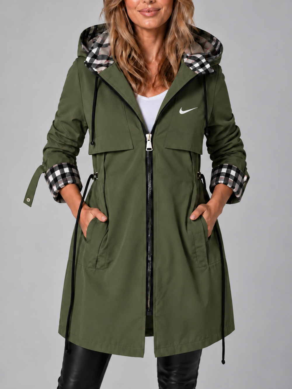 Sheri | Women's Longline Hooded Parka Coat