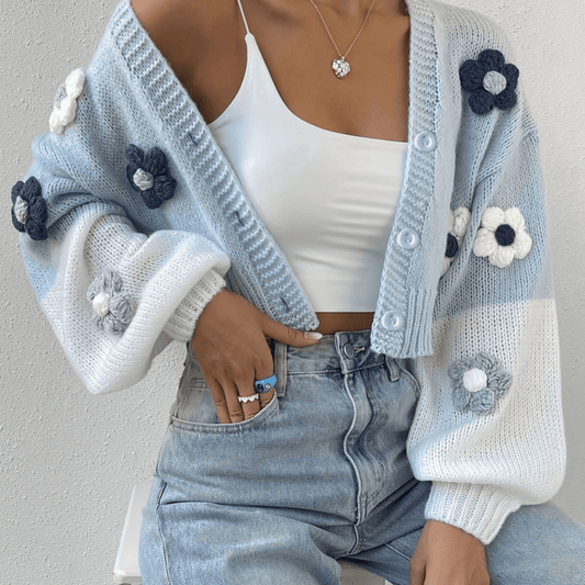 Kira | Women's Floral Long Duster Cardigan