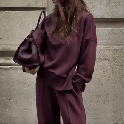 Gia | Women's Cosy Jumper and Trousers Set