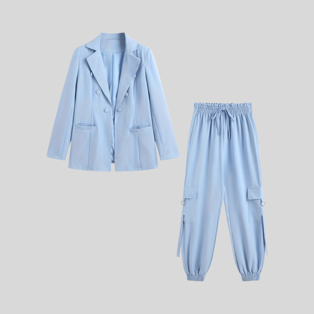 Indie | Women's Blazer and Jogger Trousers Set
