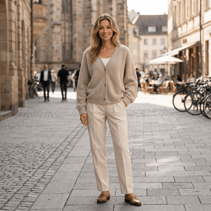 Reese | Women's V-Neck Cardigan Layering