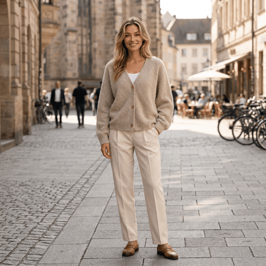 Reese | Women's V-Neck Cardigan Layering