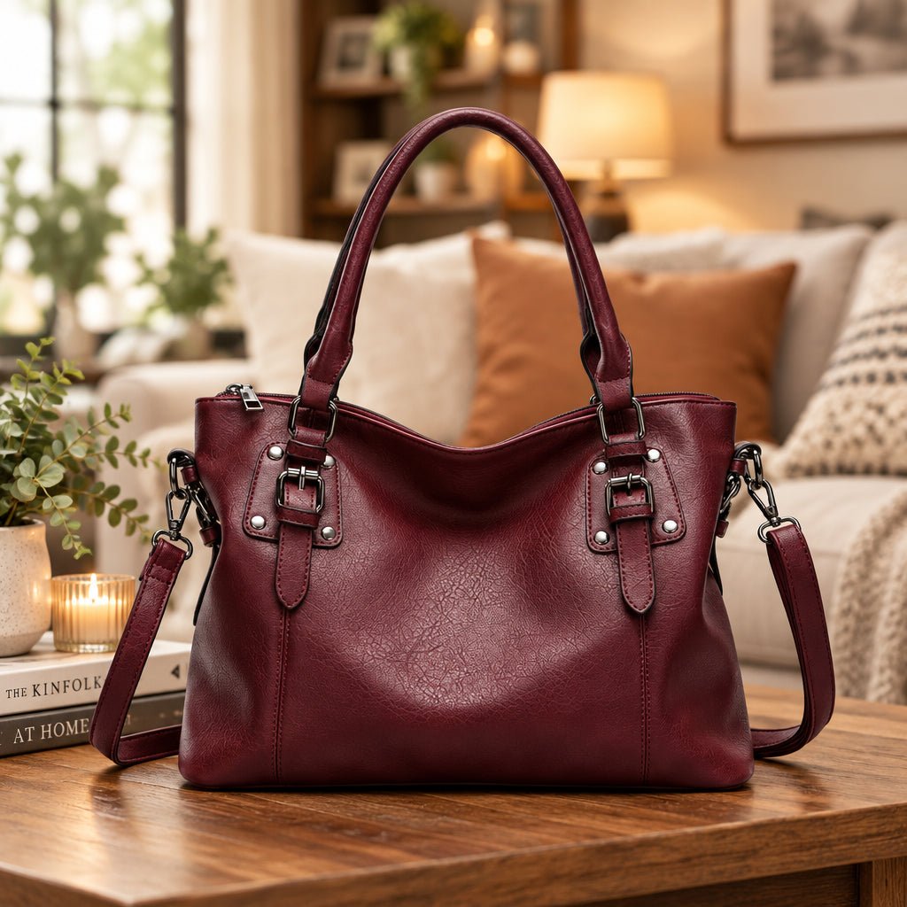Lyra | Strukturierte Henkeltasche für Damen