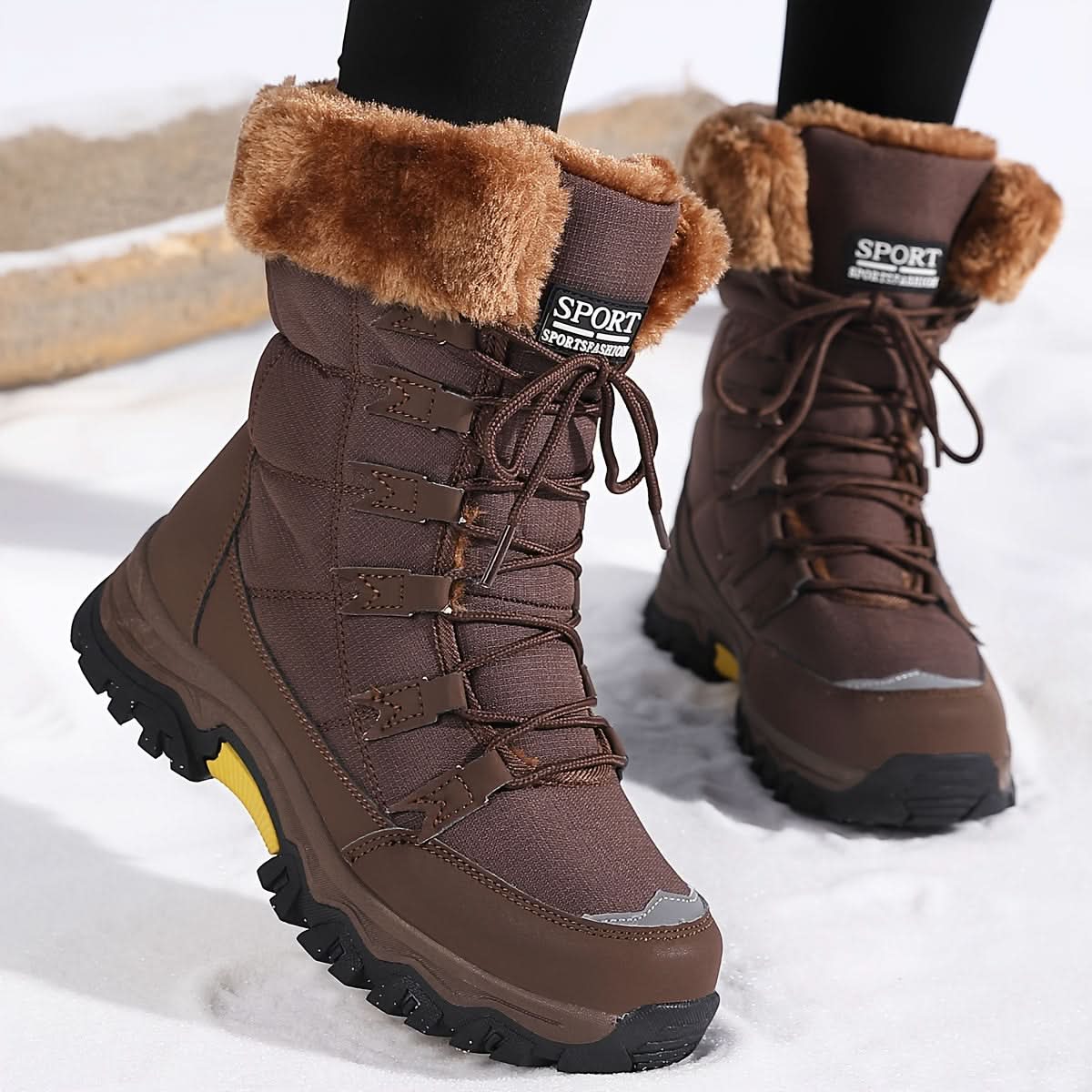 Nova | Women's Folded Cuff Winter Snow Boots