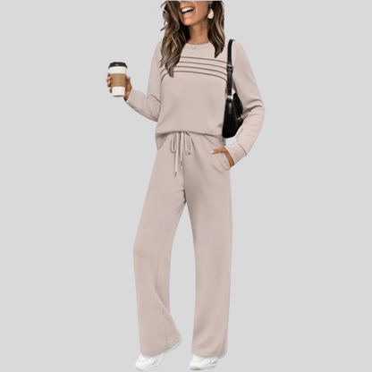 Dakota | Damen-Set aus Langarmshirt und Hose