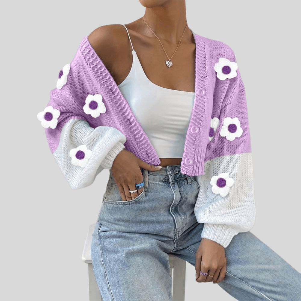 Kira | Women's Floral Long Duster Cardigan