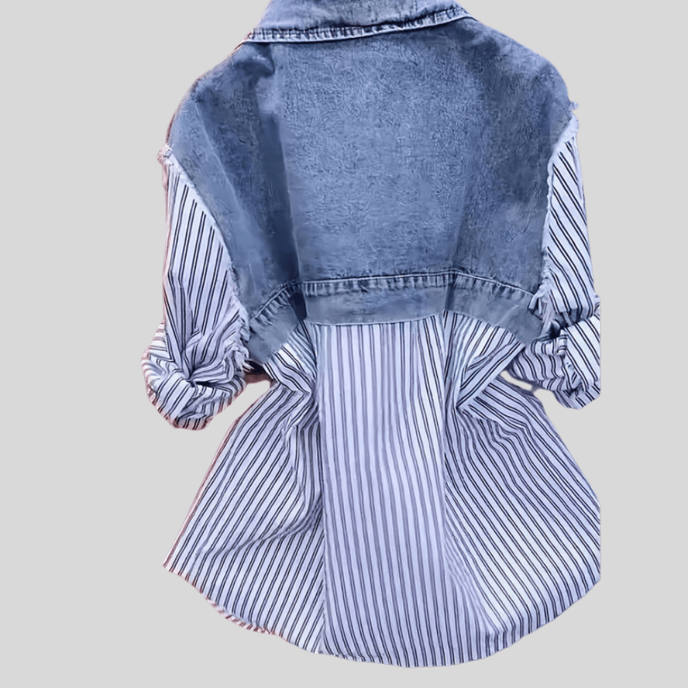 Faye | Women's Patchwork Casual Shirt Top