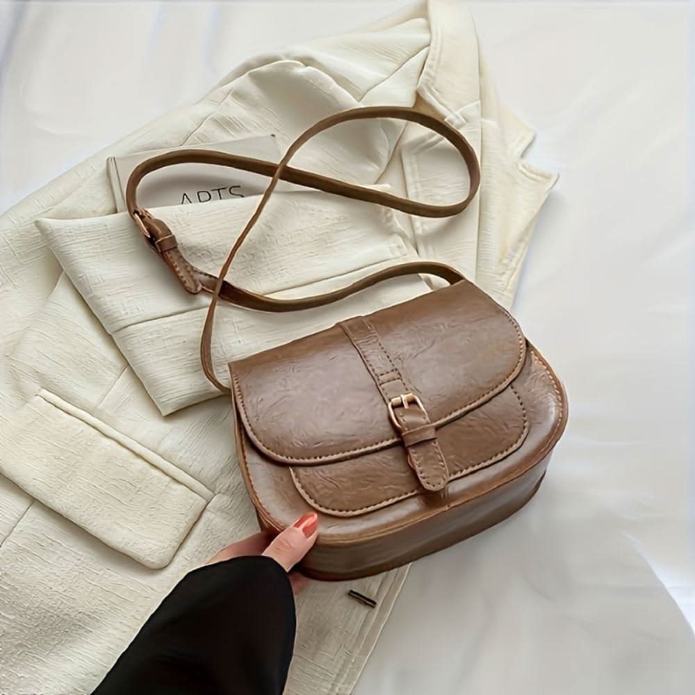 Greer | Women's Classic Saddle Crossbody Bag