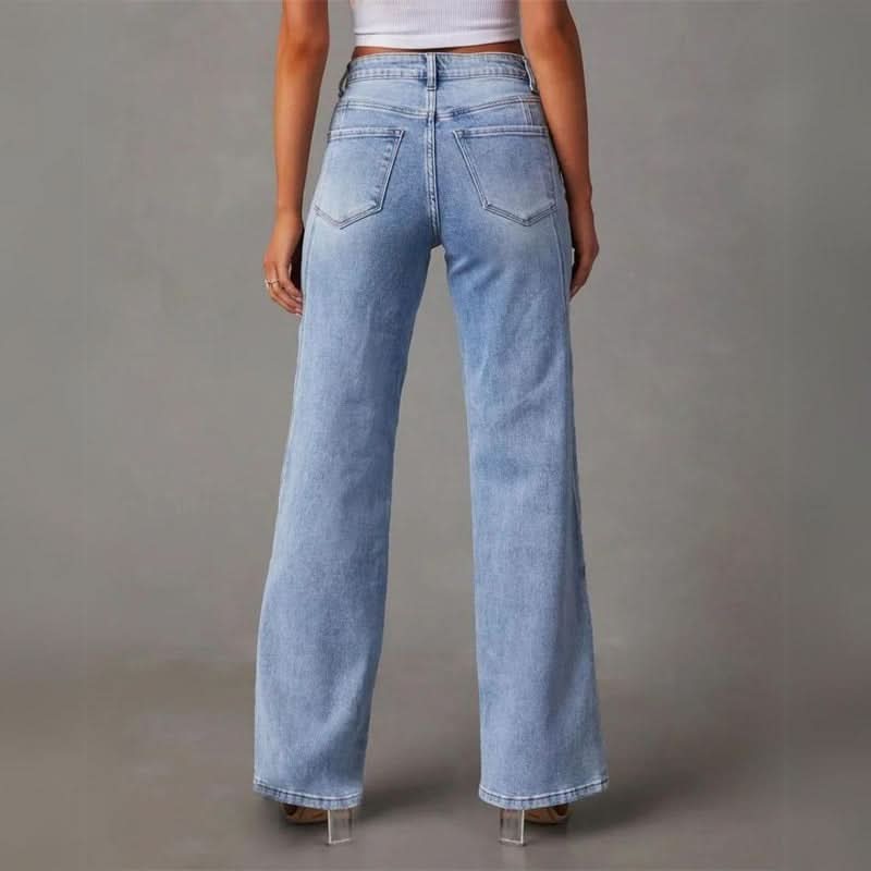 Billie | Women's High-Waist Wide-Leg Denim Jeans