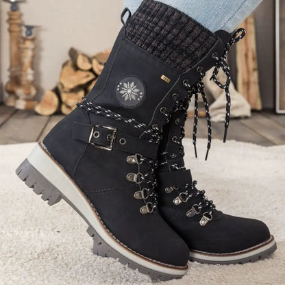 Dakota | Women's Knit-Cuff Winter Snow Boots