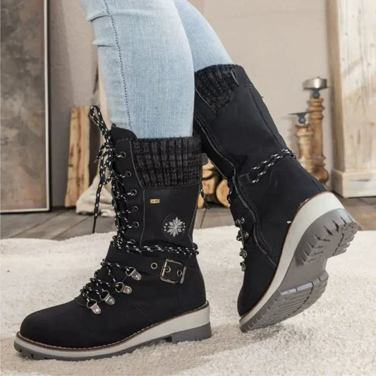Dakota | Women's Knit-Cuff Winter Snow Boots
