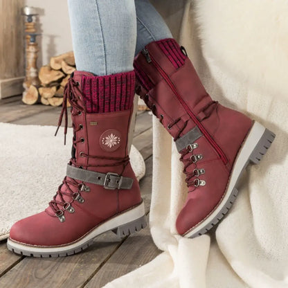 Dakota | Women's Knit-Cuff Winter Snow Boots