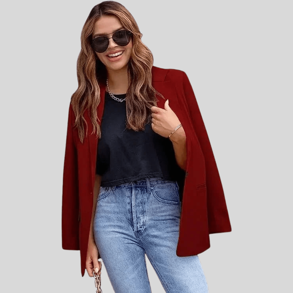 Harlow | Women's Oversized Turn-Down Collar Blazer