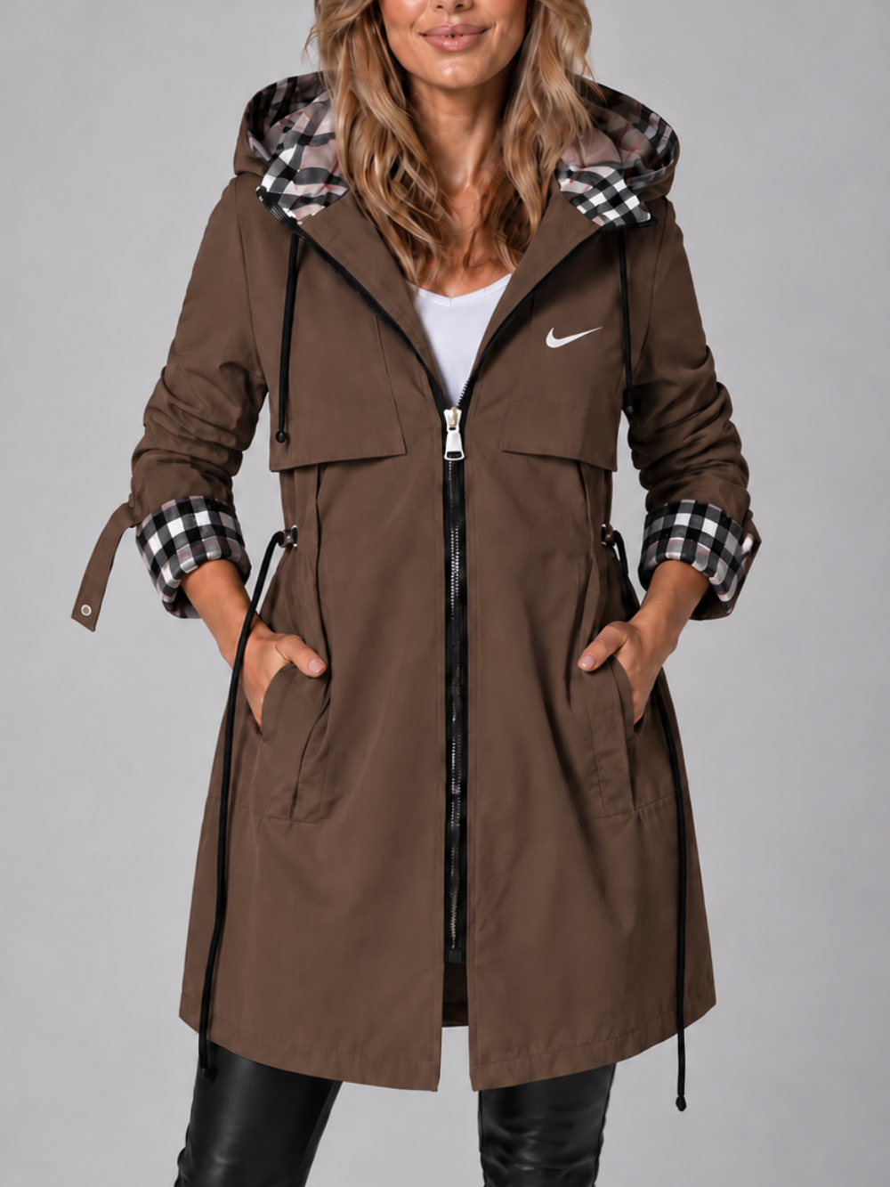 Sheri | Women's Longline Hooded Parka Coat