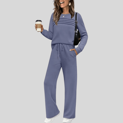 Dakota | Damen-Set aus Langarmshirt und Hose