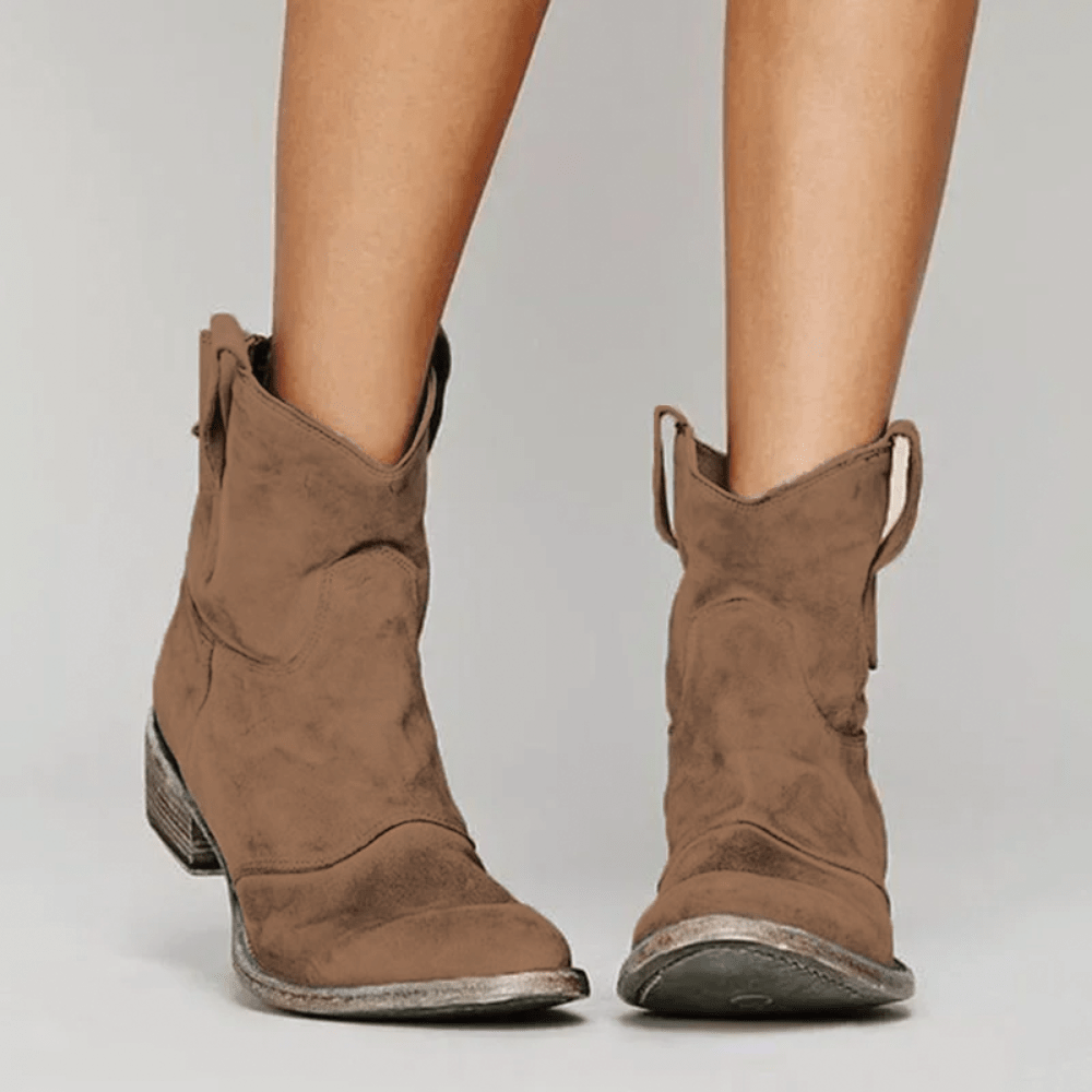 Bree | Gepolsterte Western-Stiefeletten für Damen
