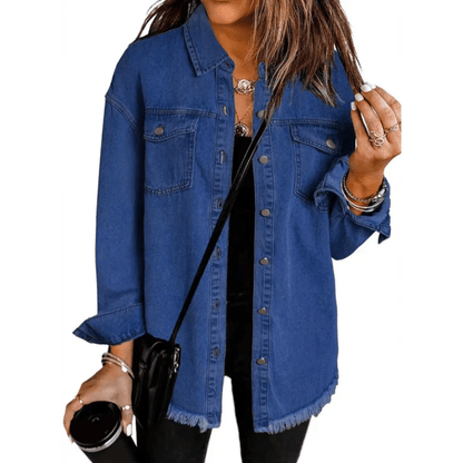 Noa | Women's Relaxed Fit Long Sleeve Button-Down Shirt