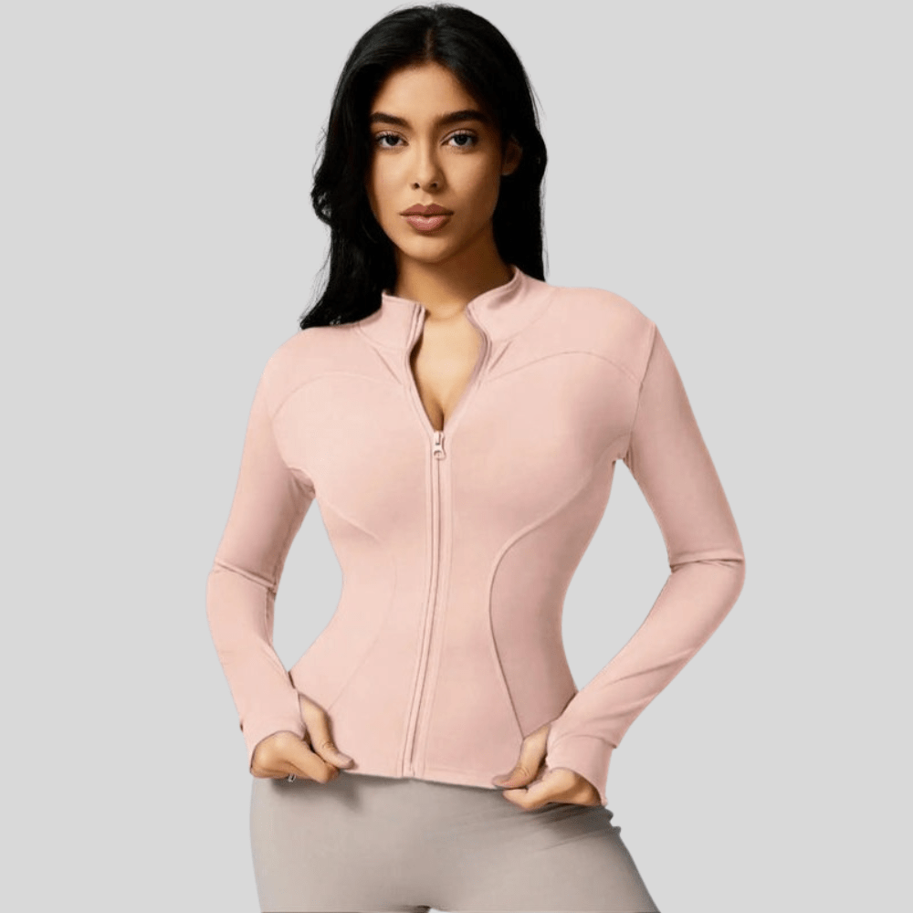 Noa | Women's Breathable Full Zip Workout Jacket