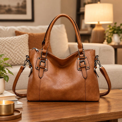 Lyra | Strukturierte Henkeltasche für Damen