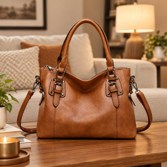 Lyra | Women's Structured Double-Handle Handbag