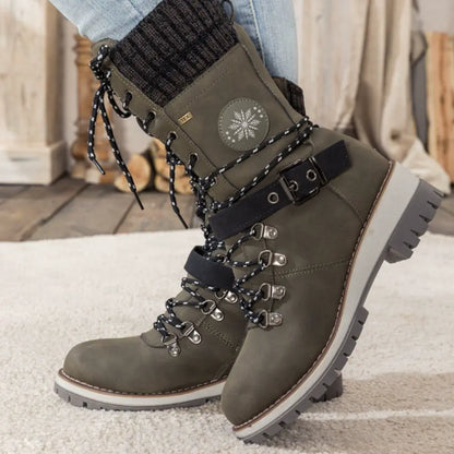 Dakota | Women's Knit-Cuff Winter Snow Boots
