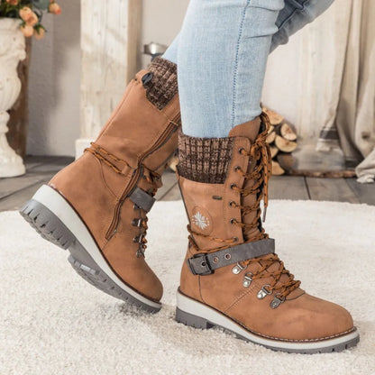 Dakota | Women's Knit-Cuff Winter Snow Boots
