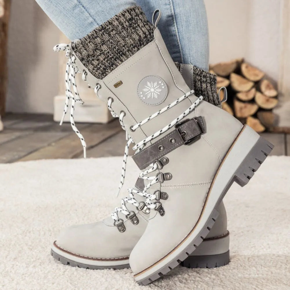 Dakota | Women's Knit-Cuff Winter Snow Boots