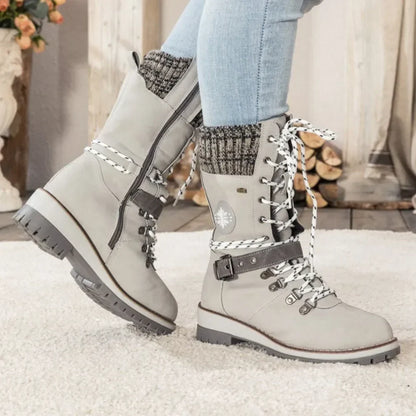 Dakota | Women's Knit-Cuff Winter Snow Boots