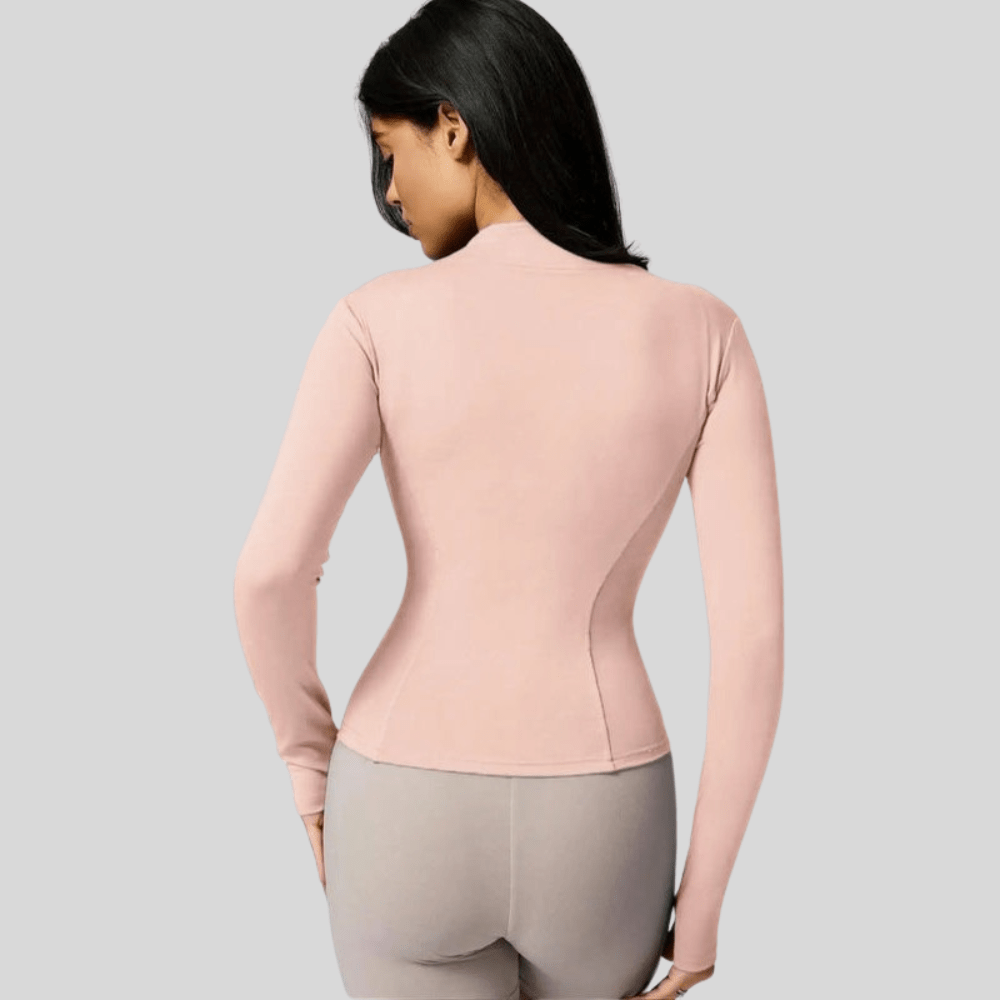 Noa | Women's Breathable Full Zip Workout Jacket