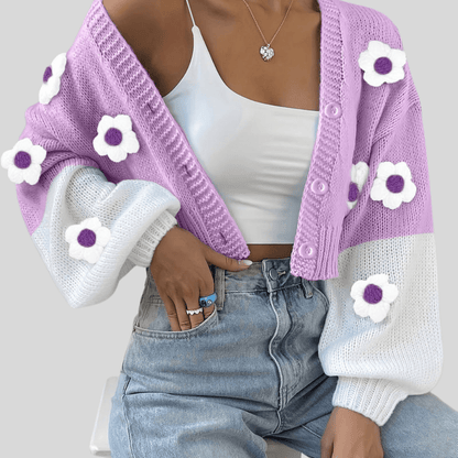Kira | Women's Floral Long Duster Cardigan