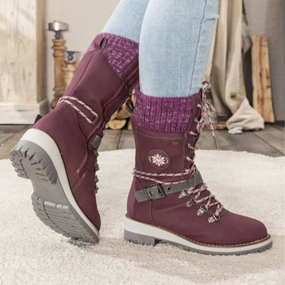 Dakota | Women's Knit-Cuff Winter Snow Boots
