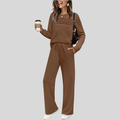Dakota | Damen-Set aus Langarmshirt und Hose