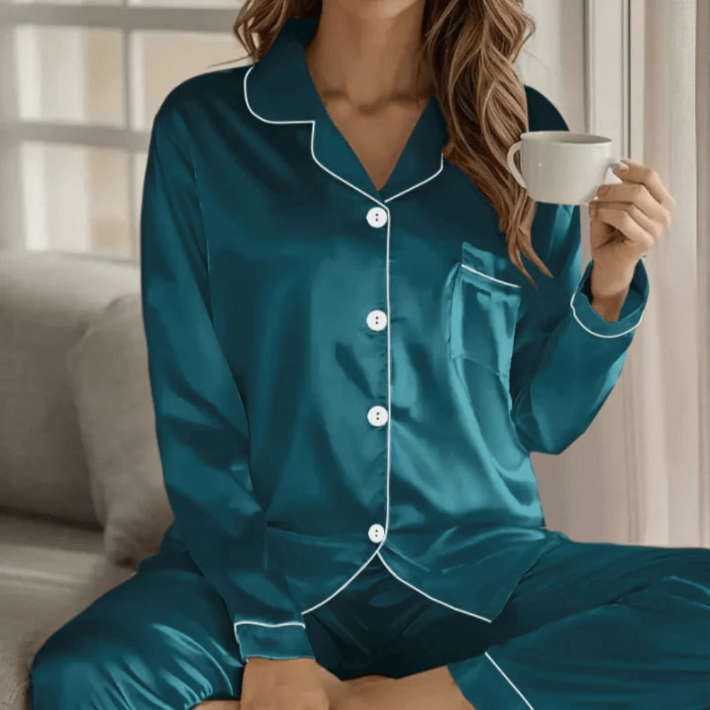 Margot | Women's Button Front Sleepwear Set