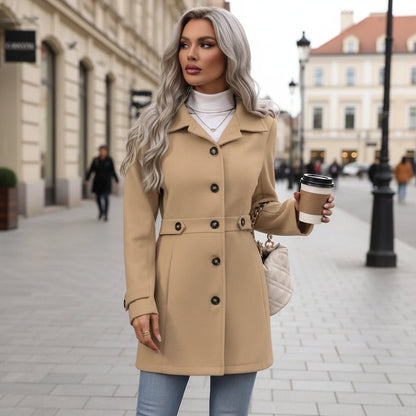 Juno | Women's Belted Parka Coat with Layering Fit