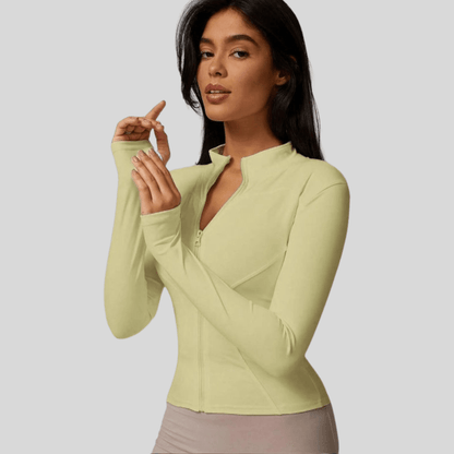 Noa | Women's Breathable Full Zip Workout Jacket