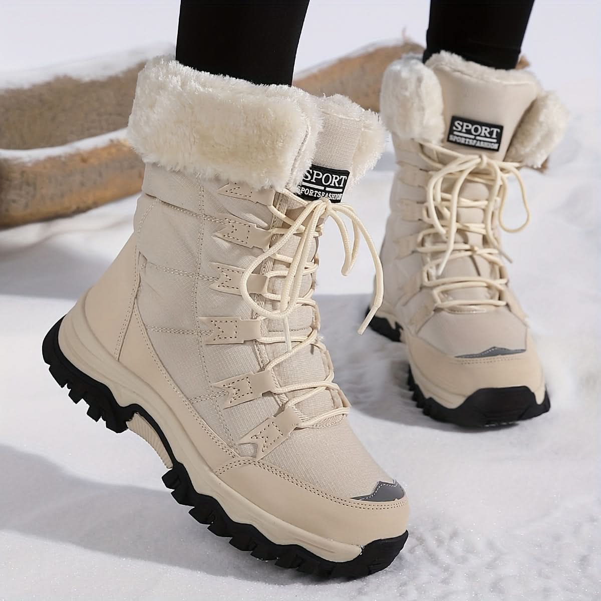 Nova | Women's Folded Cuff Winter Snow Boots