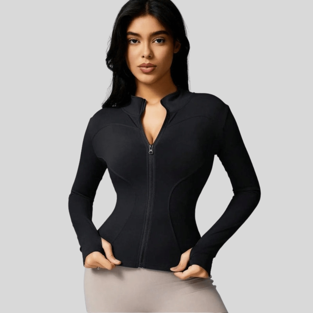 Noa | Women's Breathable Full Zip Workout Jacket