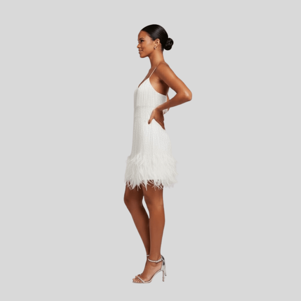 Noa | Cocktailkleid mit Fransen für Damen