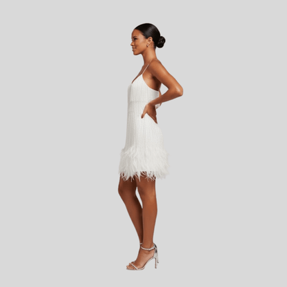 Noa | Cocktailkleid mit Fransen für Damen