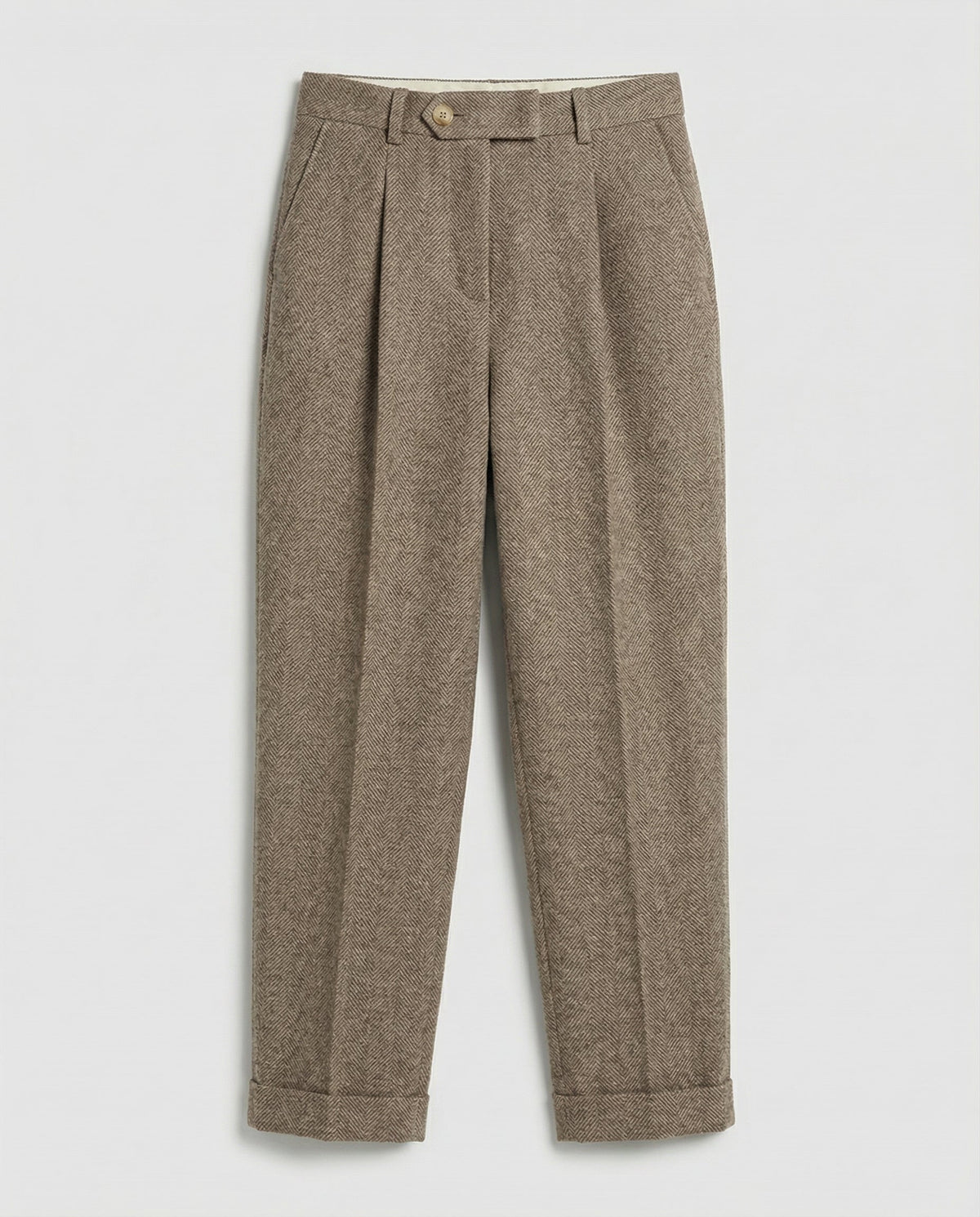 Remi | Women's High-Waist Pleated Tailored Trousers