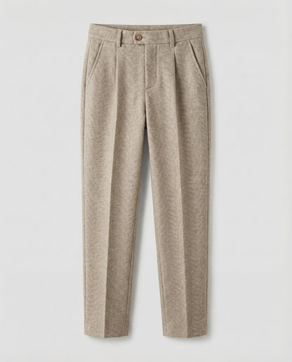 Remi | Women's High-Waist Pleated Tailored Trousers