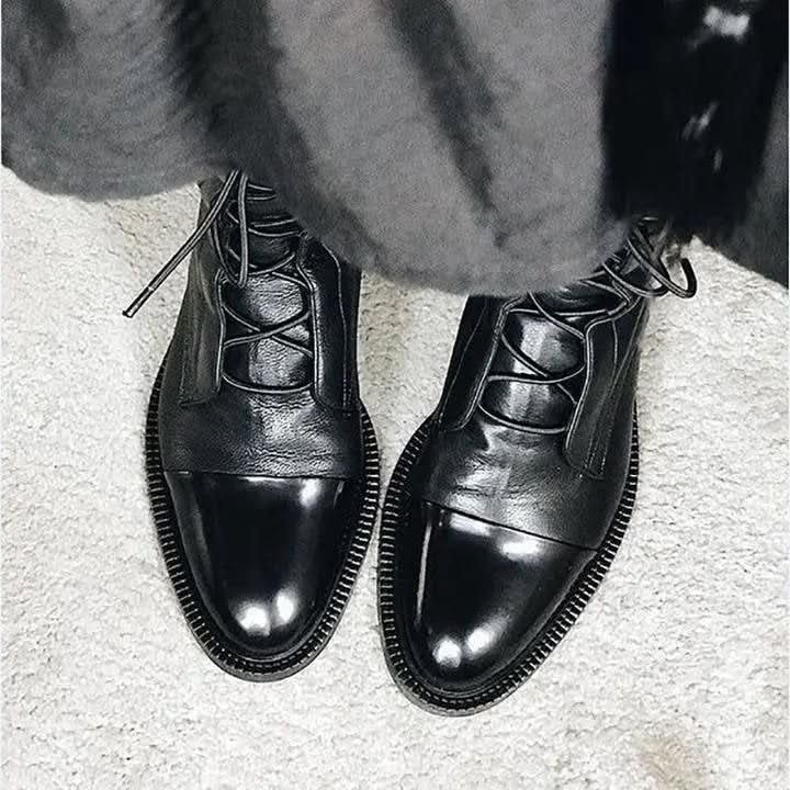 Tamera | Women's Leather Lace-Up Ankle Boots