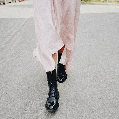 Tamera | Women's Leather Lace-Up Ankle Boots