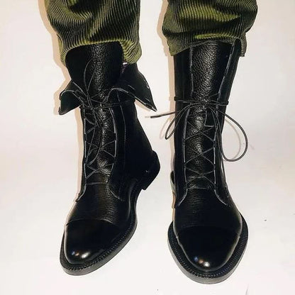 Tamera | Women's Leather Lace-Up Ankle Boots