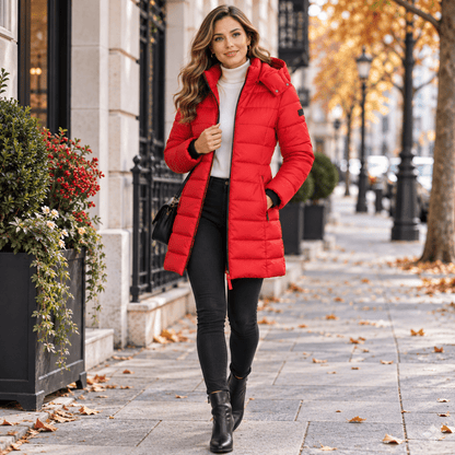 Nika | Women's Hooded Quilted Winter Parka