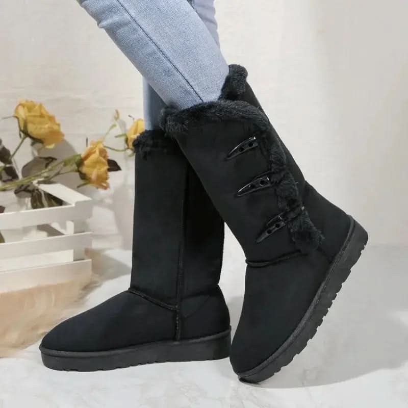 Bridgett | Damen-Schneestiefel mit Wollfutter und mittelhohem Schaft