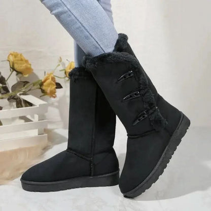 Bridgett | Damen-Schneestiefel mit Wollfutter und mittelhohem Schaft