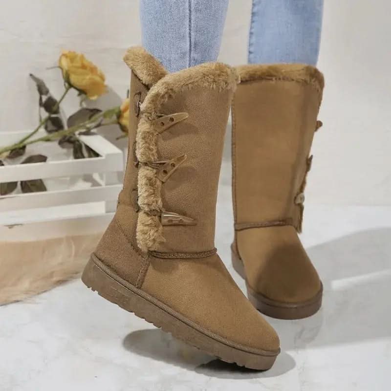 Bridgett | Damen-Schneestiefel mit Wollfutter und mittelhohem Schaft