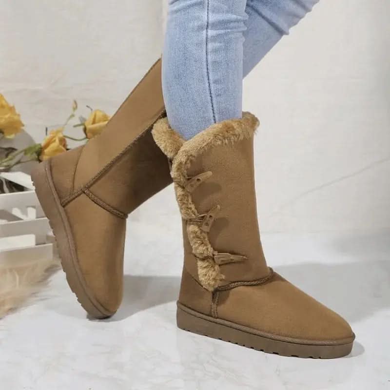 Bridgett | Damen-Schneestiefel mit Wollfutter und mittelhohem Schaft